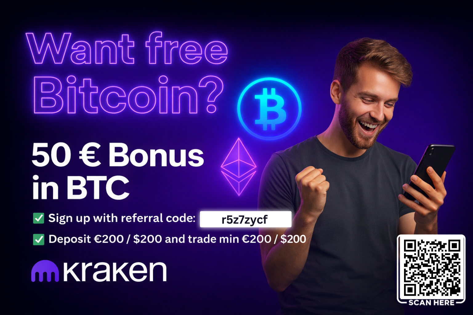 Promo Code 100 Eur Referral Bonus  ( Promo Code  r5z7zycf )